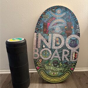 Indo Board Balance Trainer with Roller